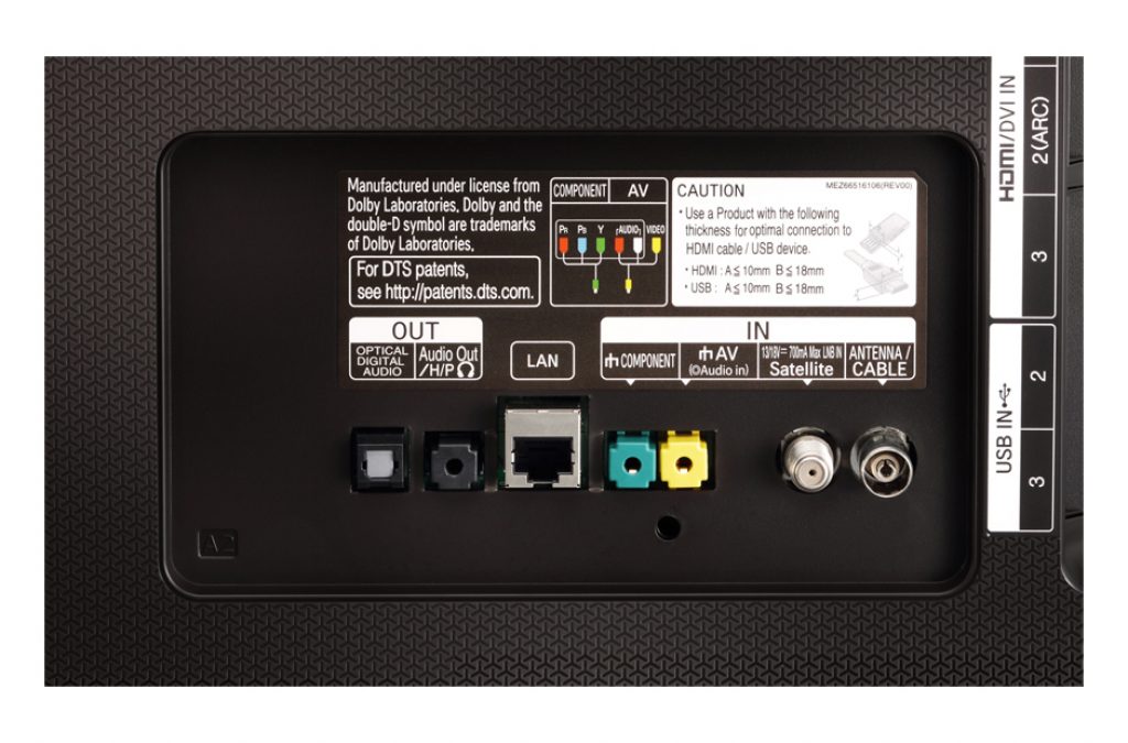 LG 55UH770V conectividad