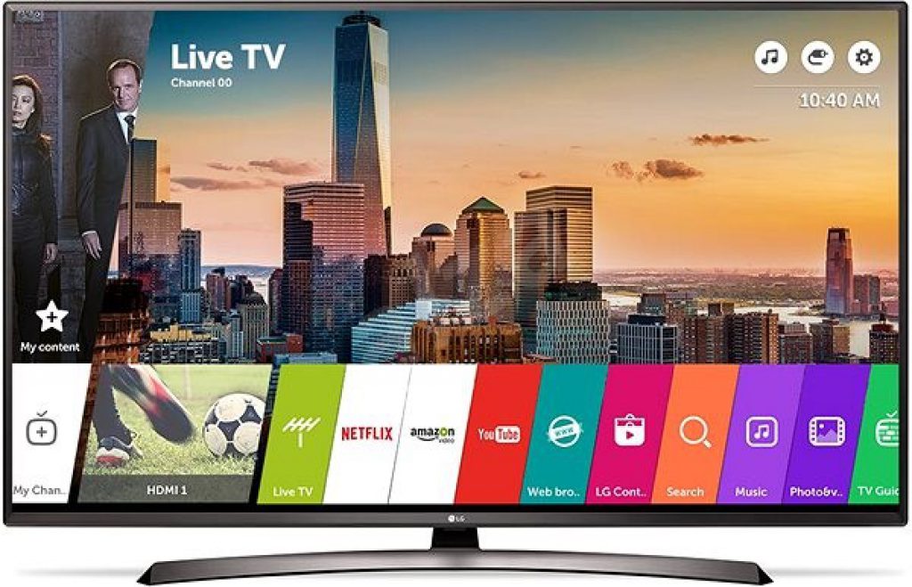 LG 49LJ624V, Smart TV con webOS 3.5 con certificación UL2900-1