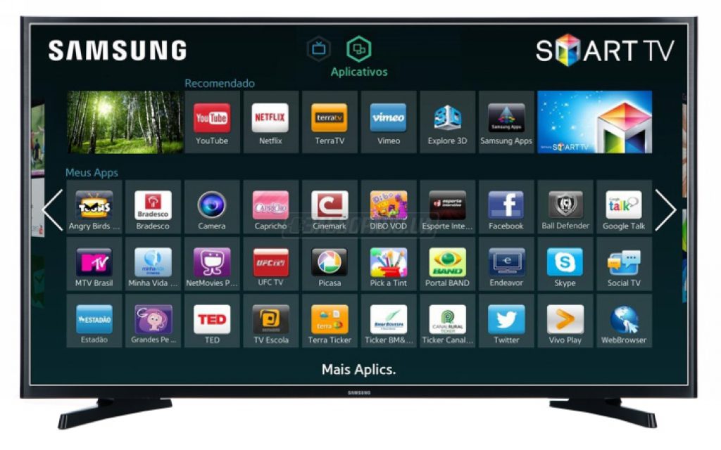 Samsung UE40J5200 Smart TV, Interfaz Smart Hub.