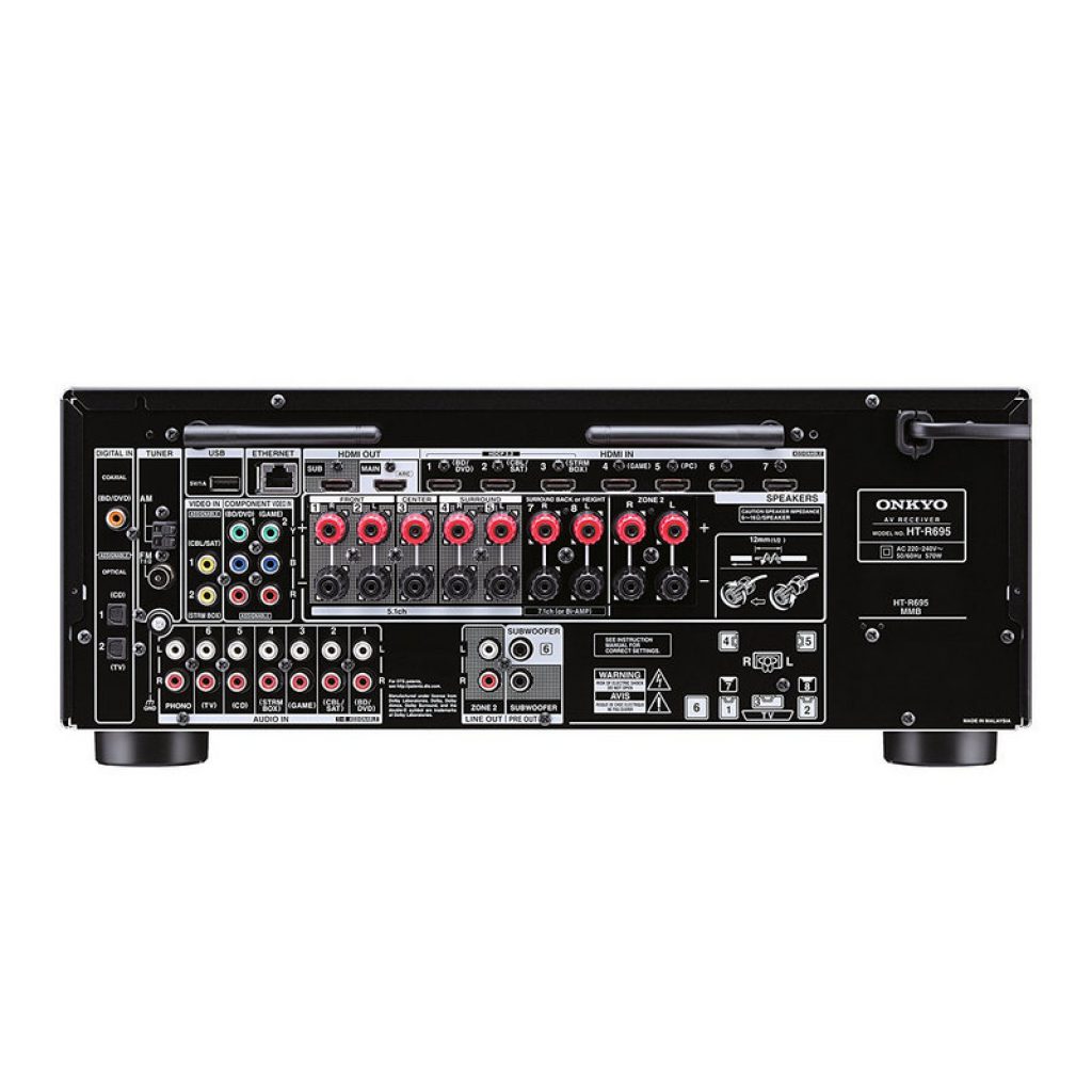 Onkyo HTS-7805, servicios de música