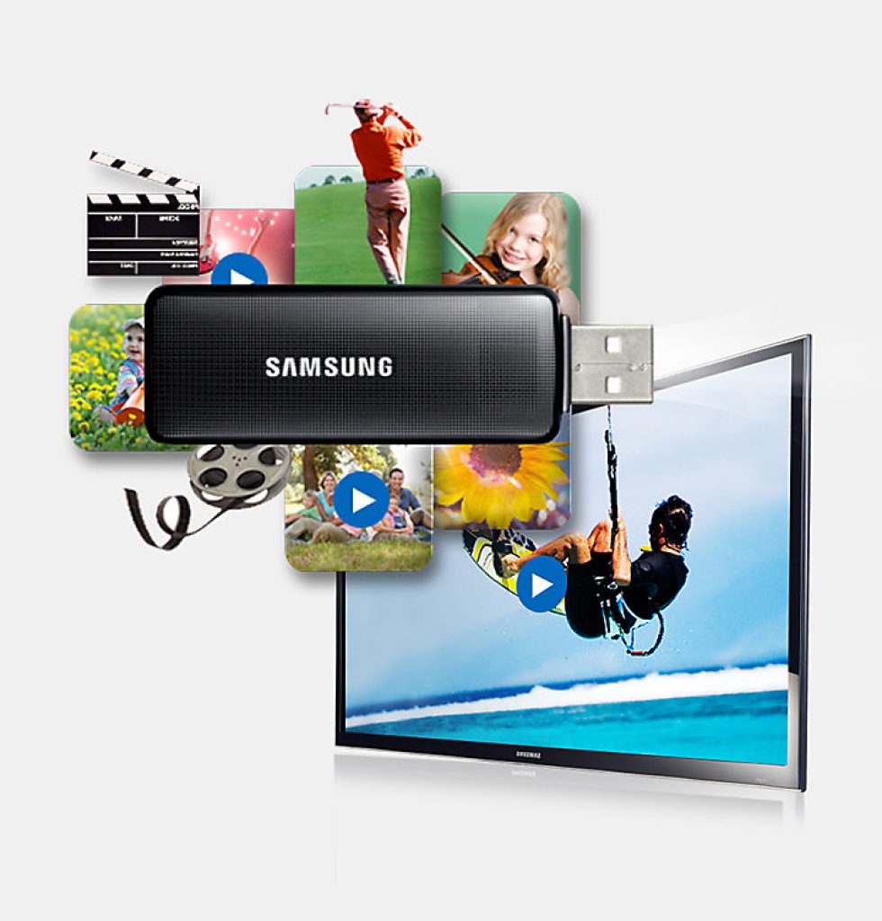 Samsung UE40M5005AWXXC con puerto USB para reproducción de contenidos.