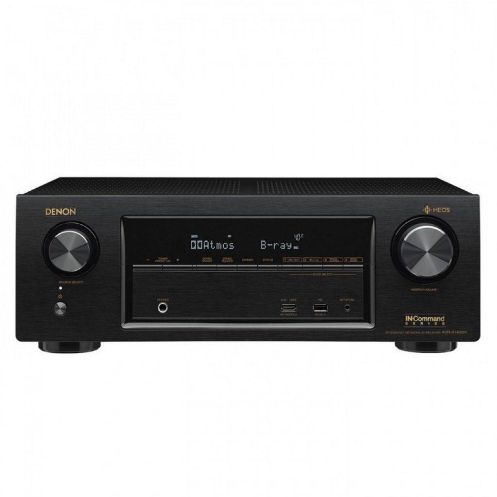 Denon AVR-X1400H, amplificador