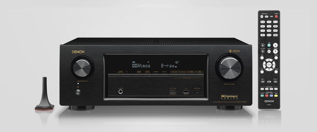 Denon AVR-X1400H, mando