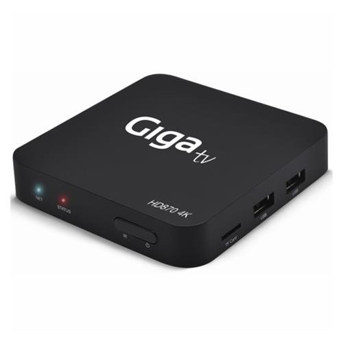 GIGATV HD870, un smart TV box convencional con un poco de todo