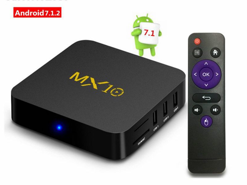 Avanzado Fragua Caballero amable MX10 TV BOX, una caja buena para un precio tan asequible