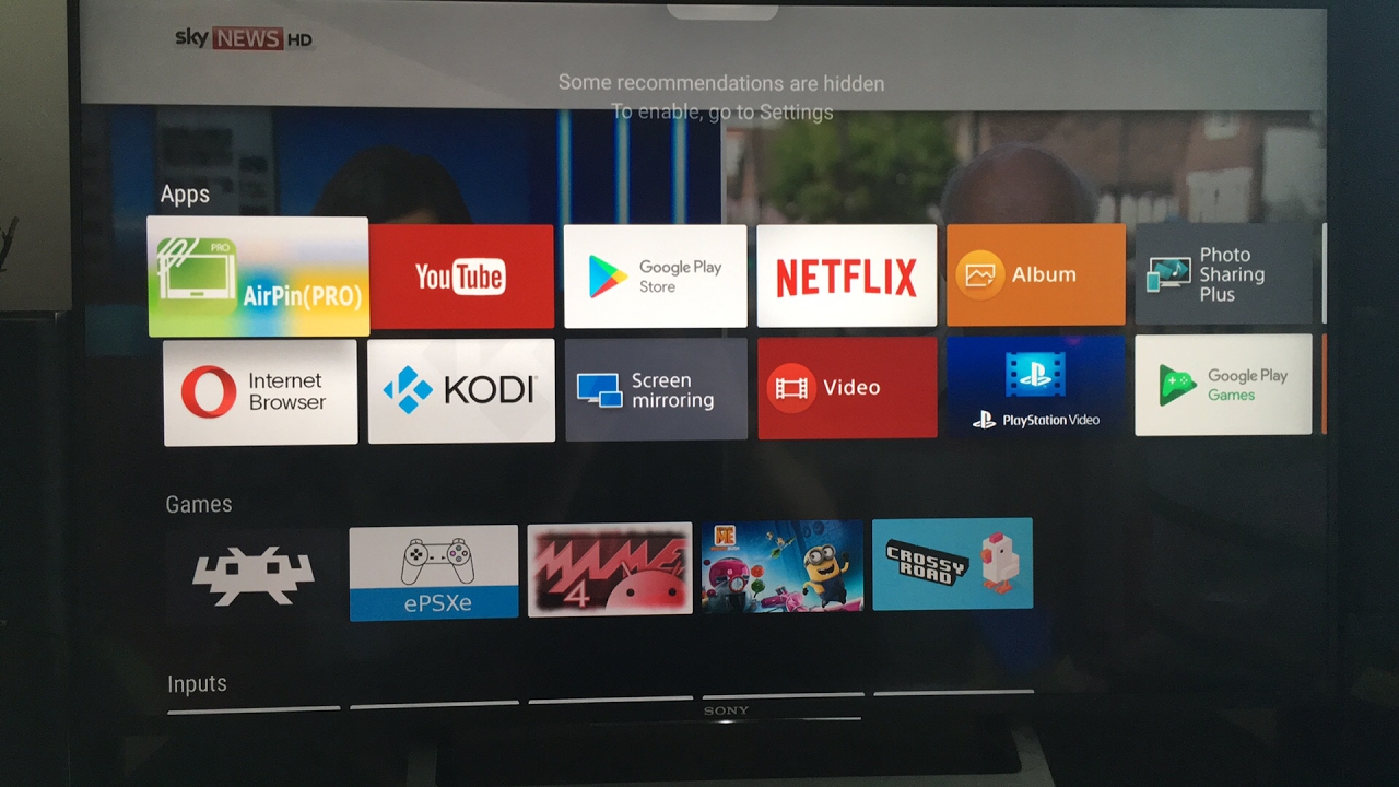 Ya está disponible Android 7.0 para TVs Sony