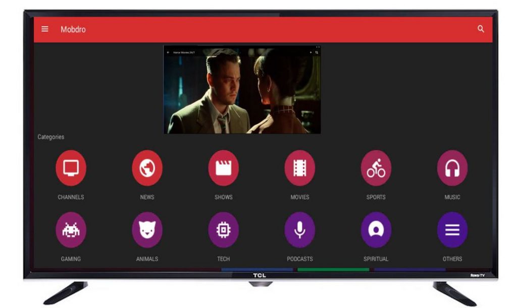 Mobdro para Smart TV