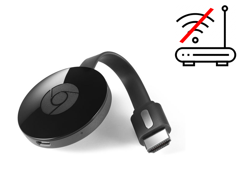 Chromecast sin WiFi