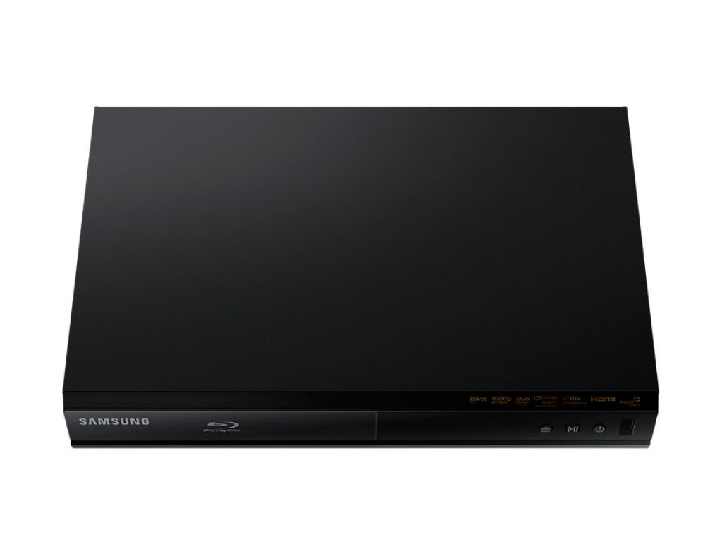 El diseño del Samsung BD-J4500R es realmente limpio, elegante y, sobre todo, útil