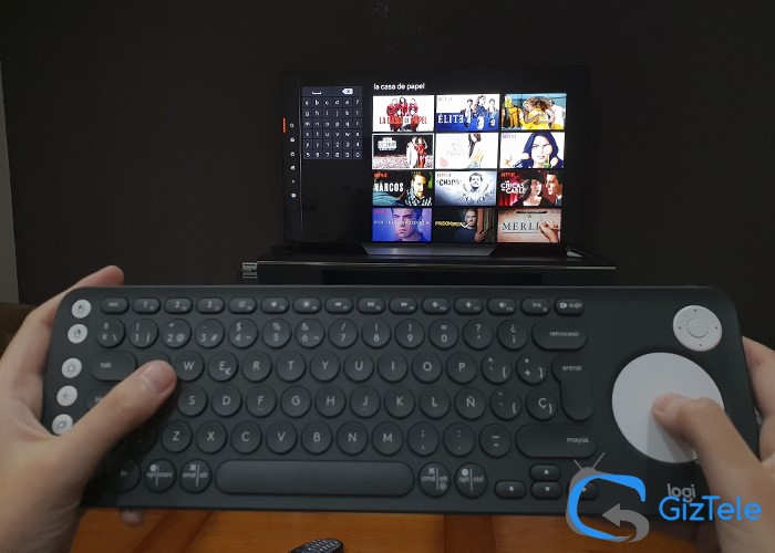 transatlántico Contradicción absceso Logitech K600 TV, análisis en español del mejor teclado para tu Smart TV