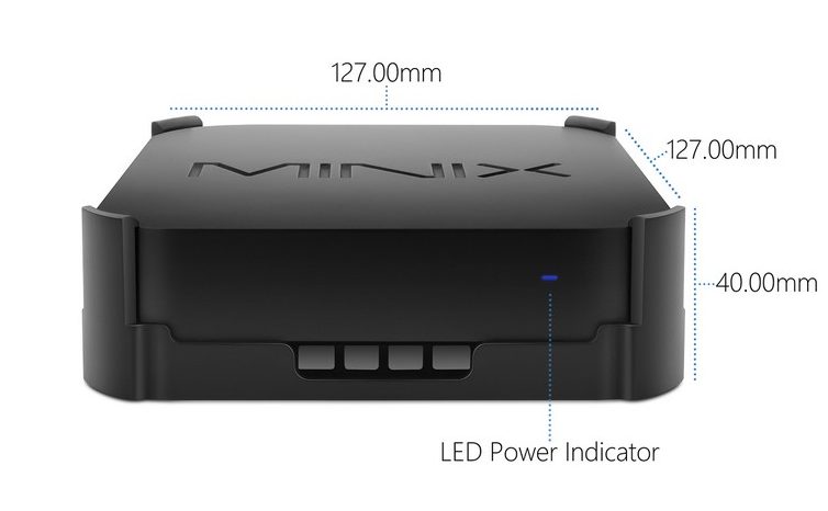 Minix Neo Z83-4 Plus - Dimensiones