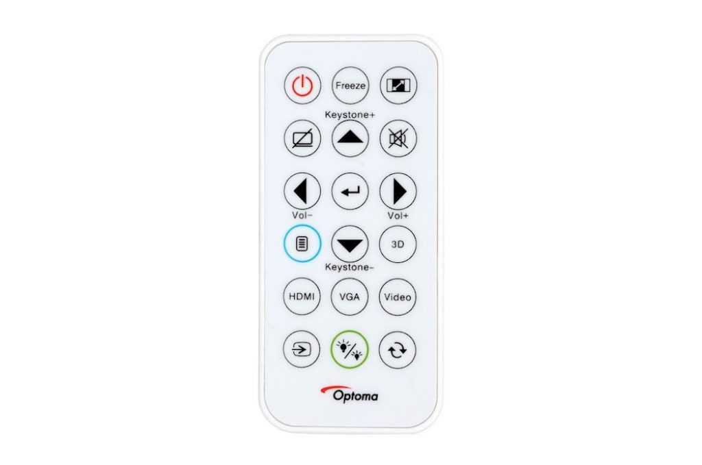 Optoma H184X - Control Remoto