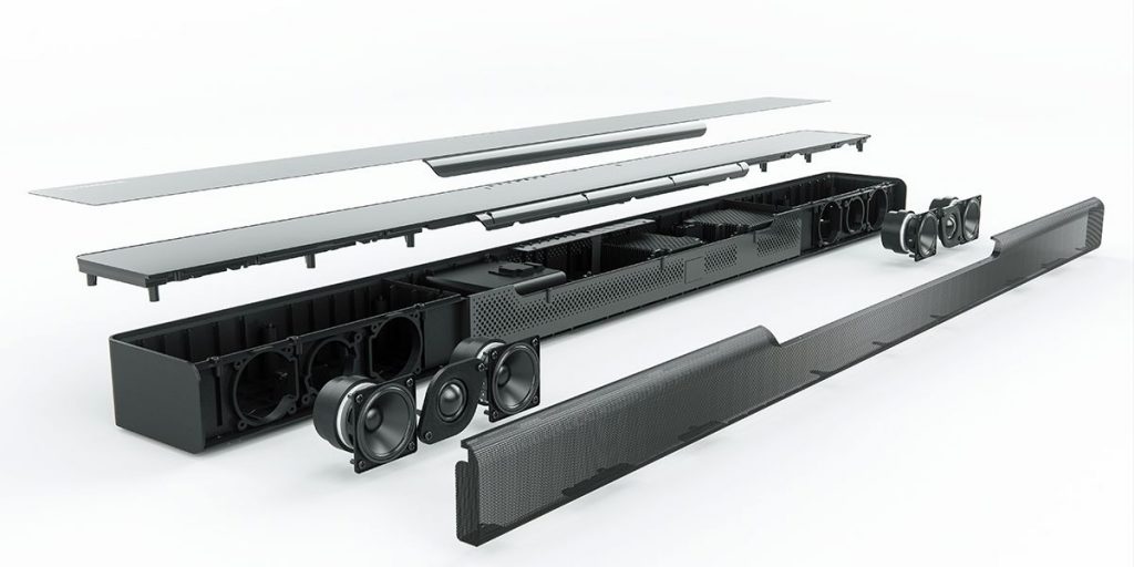 Yamaha MusicCast Bar 400 - componentes