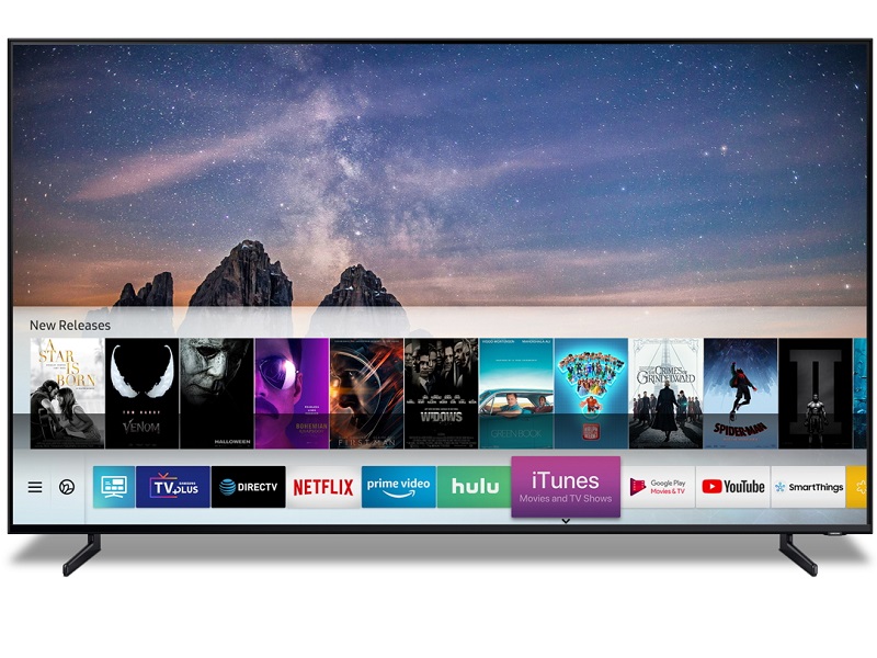 itunes televisores samsung 2019