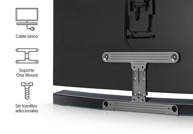 Samsung HW-MS550/ZG es compatible con un soporte especial Samsung HW-MS550/ZG