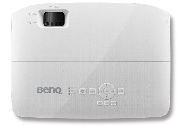 Benq MX535 - Diseño superior