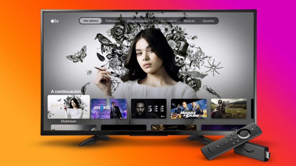 Apple TV+ con Amazon Fire TV