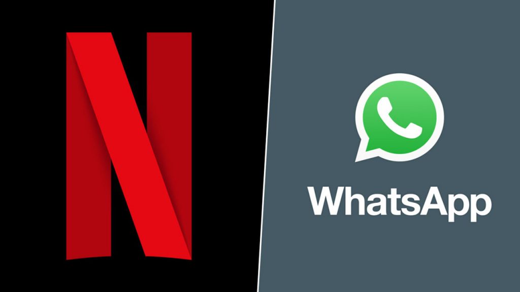 Netflix en WhatsApp