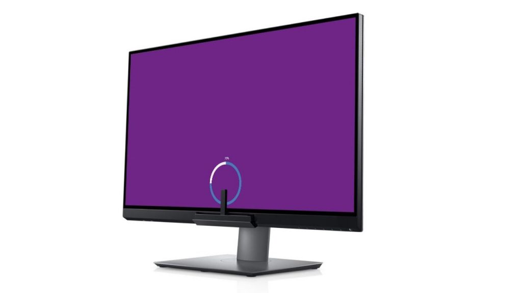 monitor con colorímetro de Dell