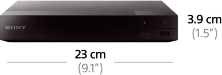 Reproductor de Blu-ray con conversión de señales 4K y Wi-Fi®, BDP-S6700