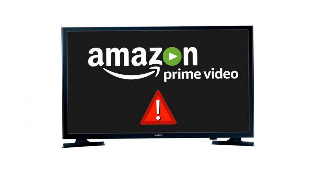 Error de Amazon Prime Video en la tele
