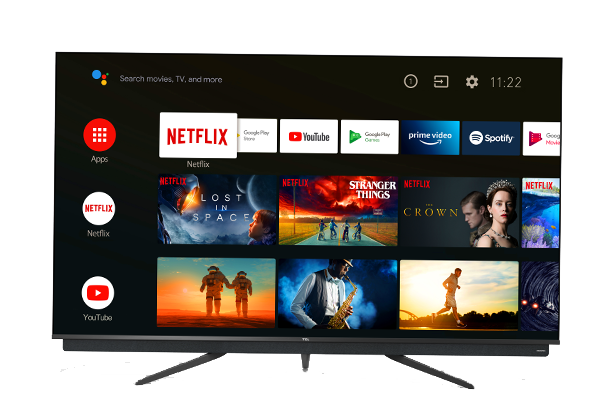 TCL 75C815, Android TV