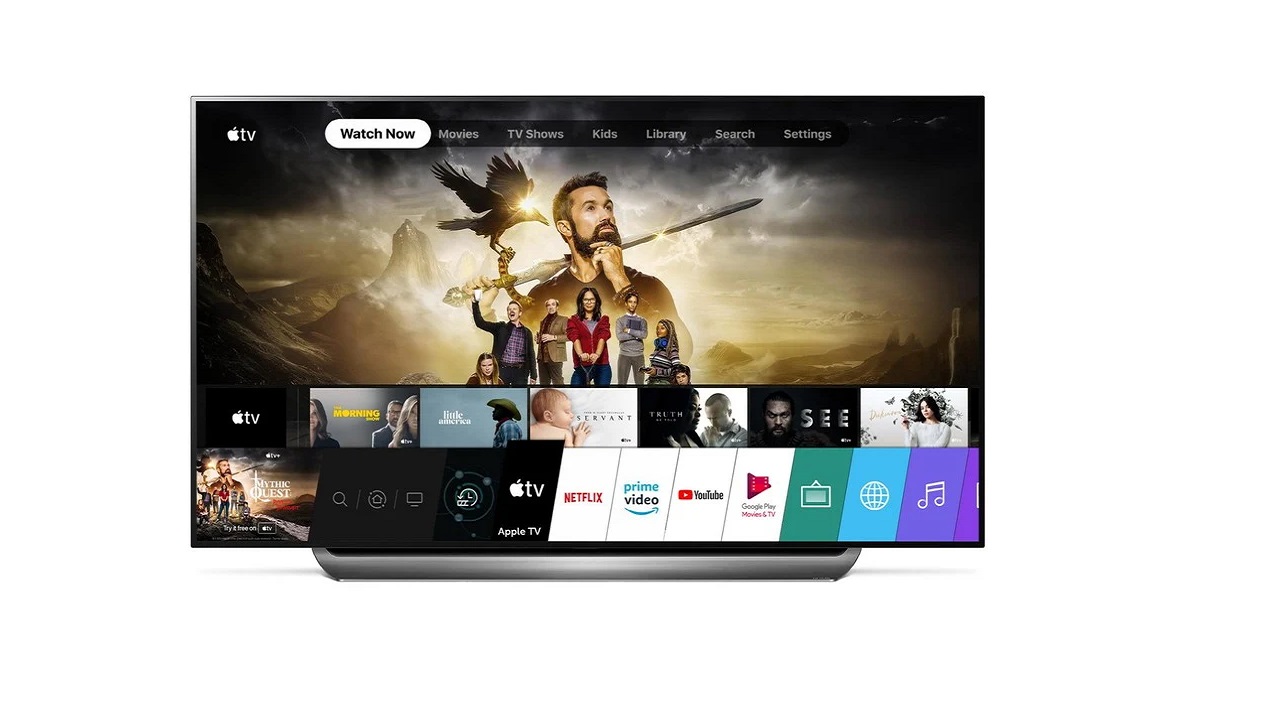 televisores lg 2018 apple tv