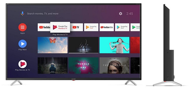Sharp 50BL3EA tiene una interfaz intuitiva y simplificada Sharp 50BL3EA