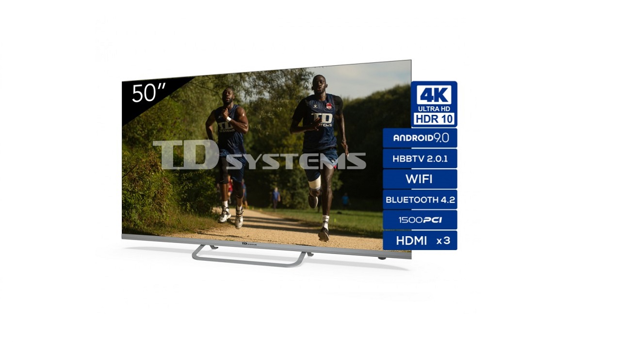 TD Systems K50DLX11US, una tele Ultra HD 4K con Android muy barata