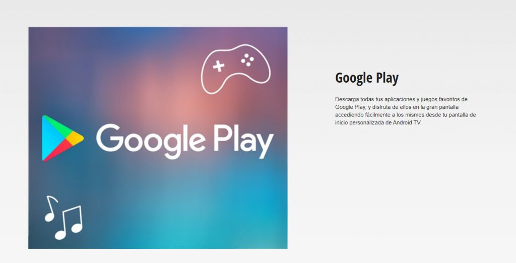 Con Android TV podrás acceder a todo lo que hay en la Play Store