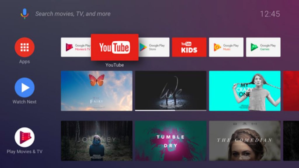 cambiar el launcher de Android TV