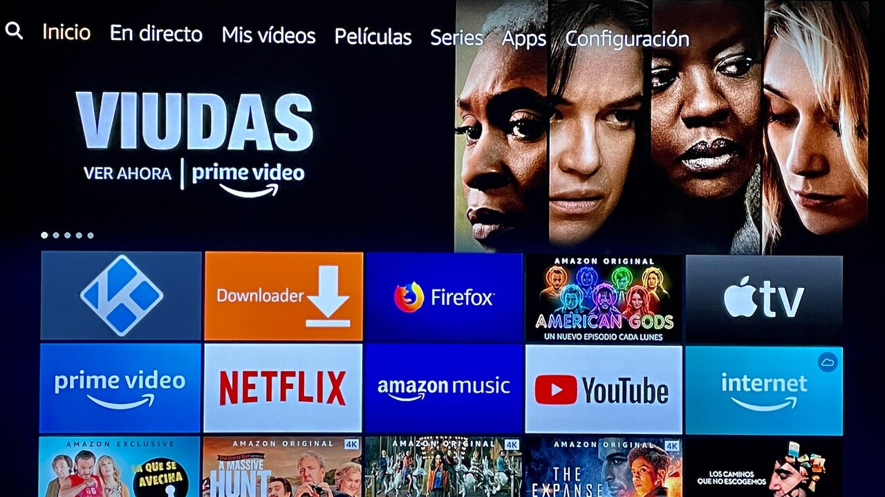 instalar APKs Android en Amazon Fire TV Stick