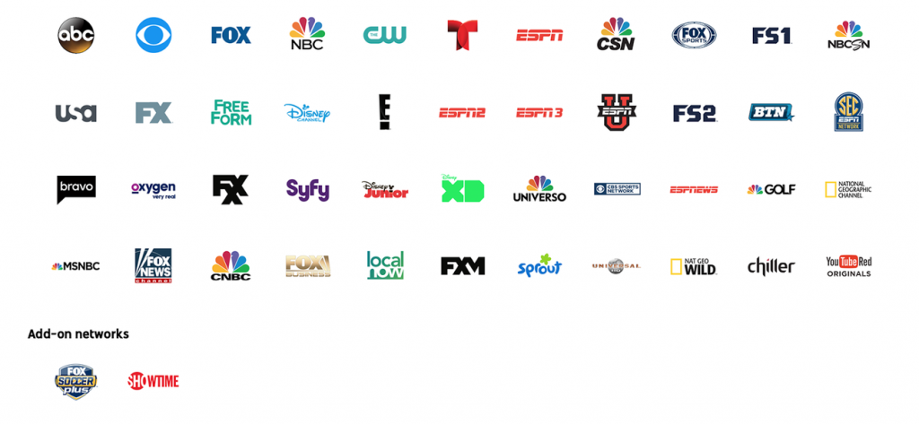 Estos son los canales que se disfrutan con la membresía a YouTube TV