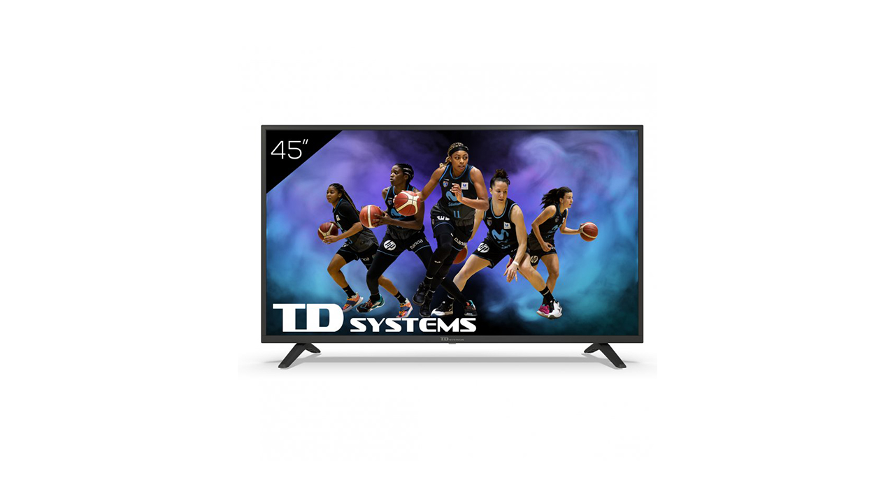 TD Systems K45Dlj12Us - Televisores Smart TV 45 Pulgadas 4K Uhd, Android  9.0 Y Hbbtv, 1300 Pci Hz + Ergosolid Soporte TV De Pared Inclinable Y  Giratorio para Pantallas De 32-55 Pulgadas : .es: Electrónica