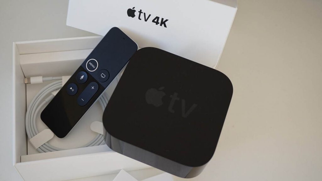 Apple TV con altavoz