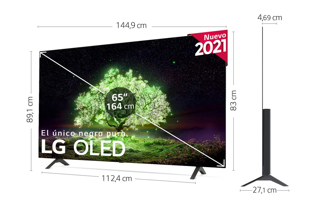 LG OLED65A16LA, la oscuridad perfecta con colores brillantes