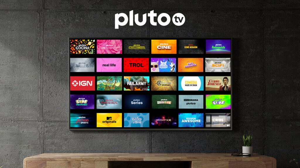 nuevos canales de Pluto TV