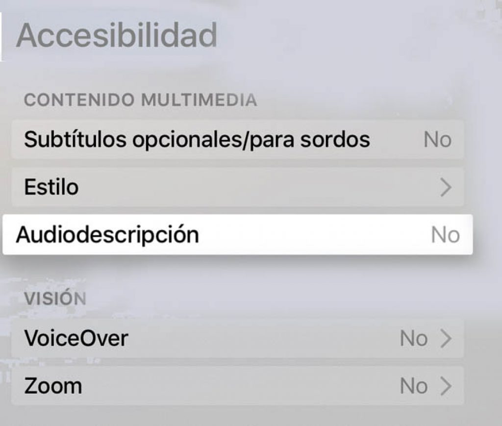 Algunas opciones de accesibilidad para mejorar la experiencia de usuario