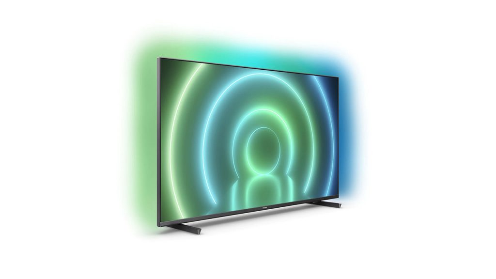 Smart Tv 4k 55 Philips Ambilight 55pud7906/77 Android Luces