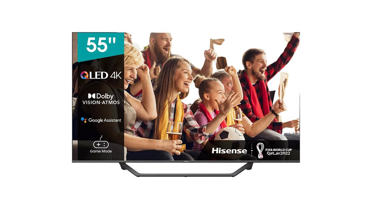 Hisense QLED Televisor 55 E79KQ, Dolby Vision,Dolby Atmos, Modo Juego