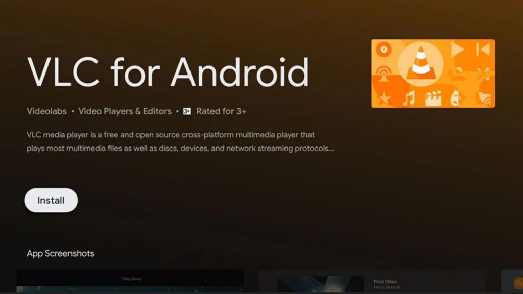actualización de VLC Media Player para Android TV