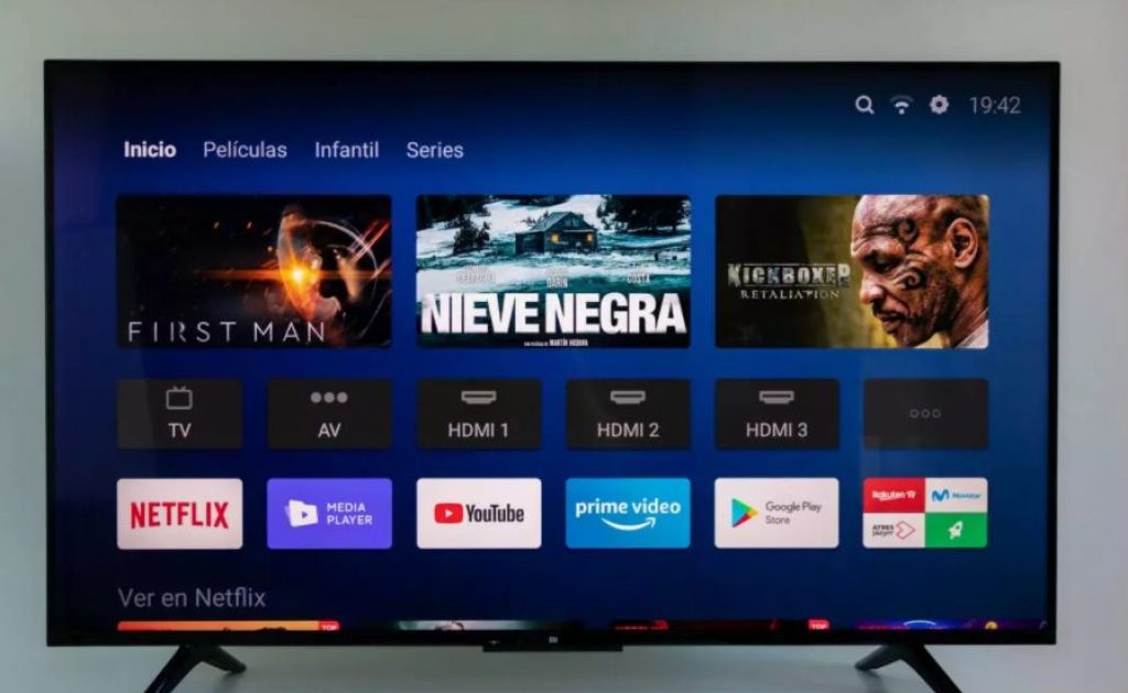 Así es la interfaz que usa actualmente Xiaomi en sus televisores