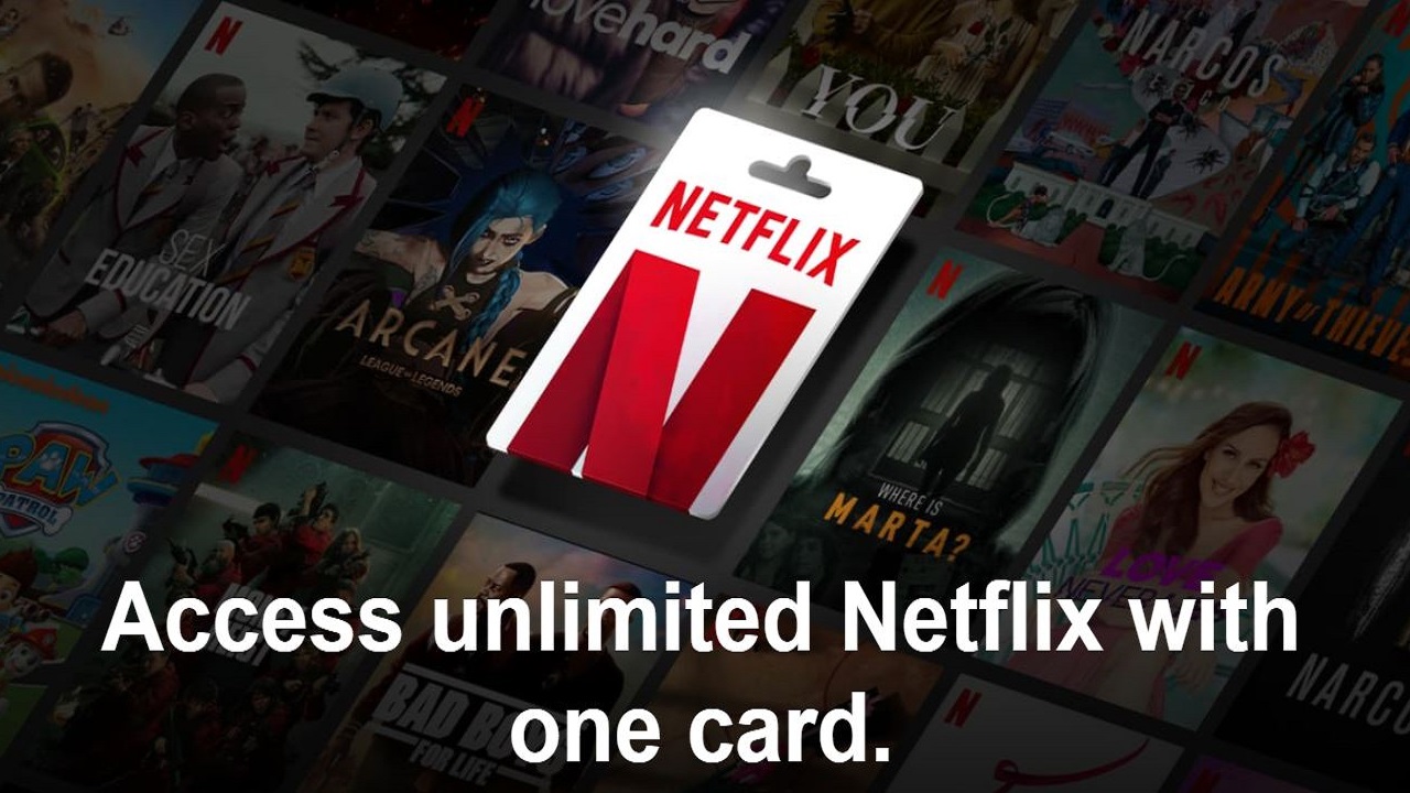 tarjeta regalo de netflix