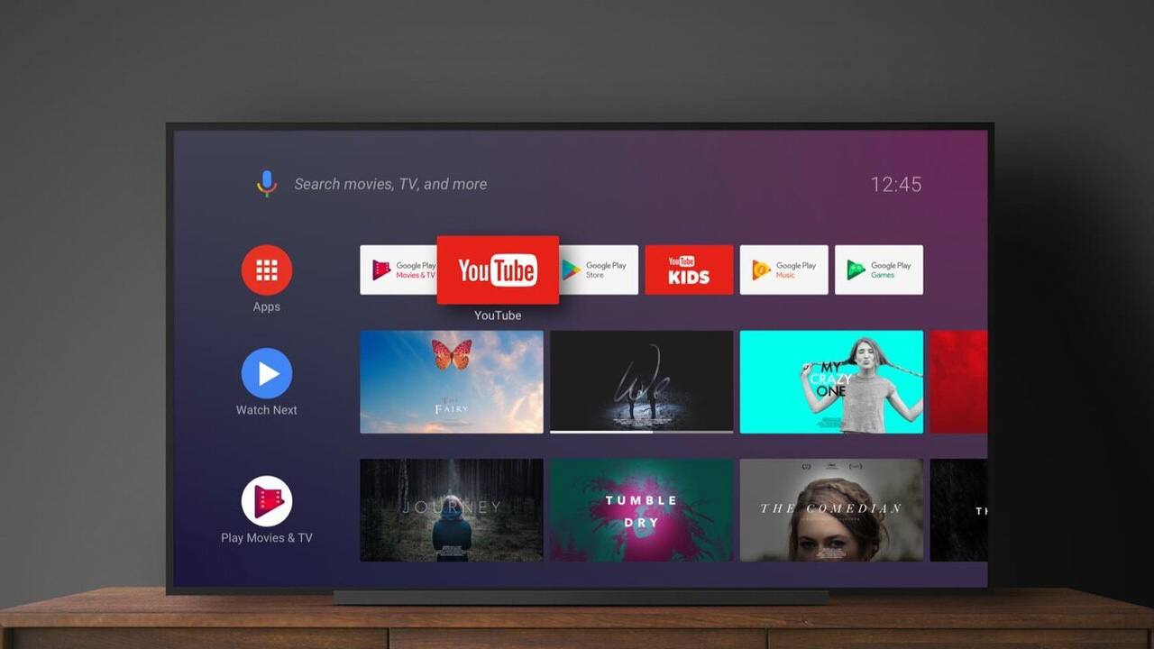 Android 12 en Google TV