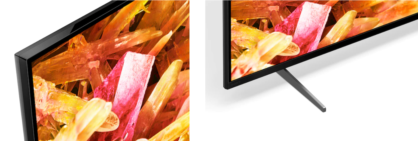 Detalles de los marcos y el panel del Sony XR-55X90k