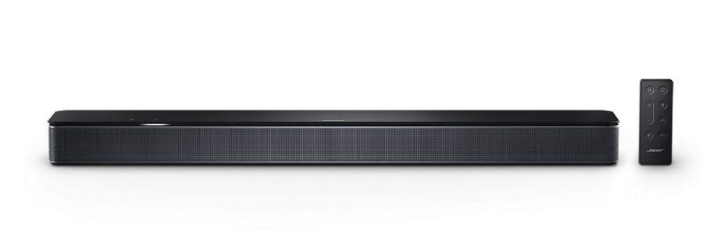 Soundbar Bose 300 smart y su control remoto