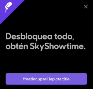 SkyShowTime con anuncios