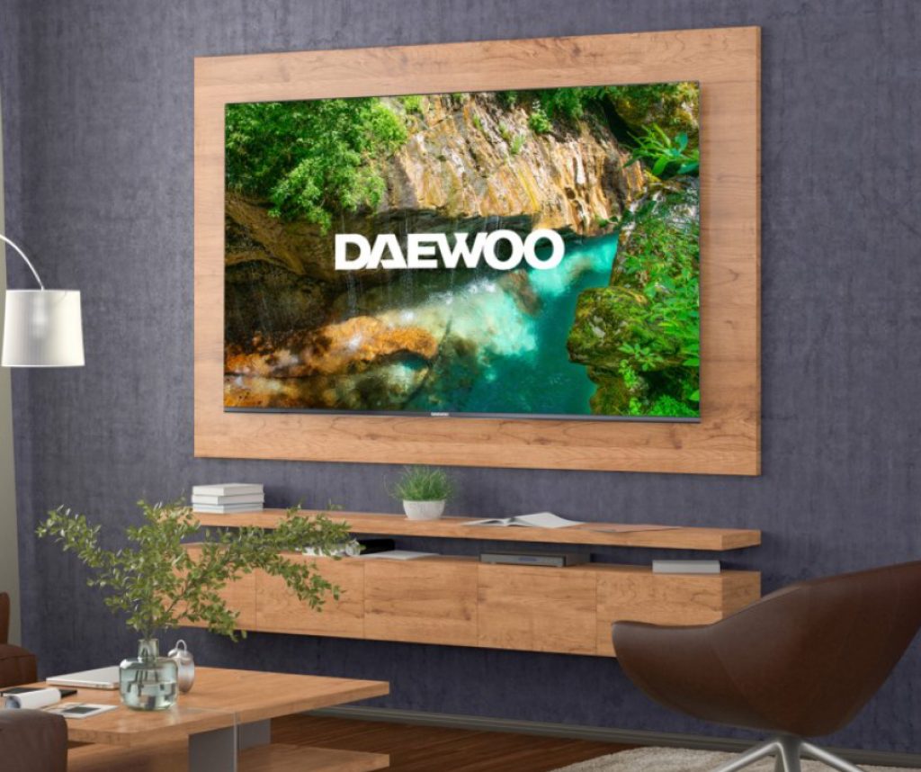 Daewoo promete una calidad de imagen suficiente pero igual de buena desde muy buenos ángulos
