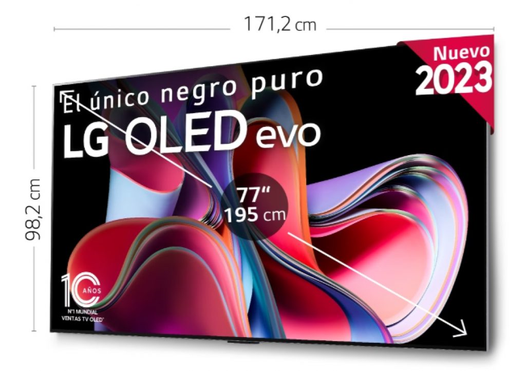 Medición del LG 77G36LA