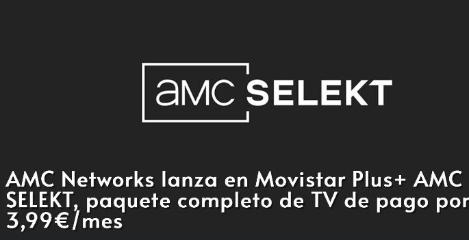La noticia en la versión española de la web de AMC